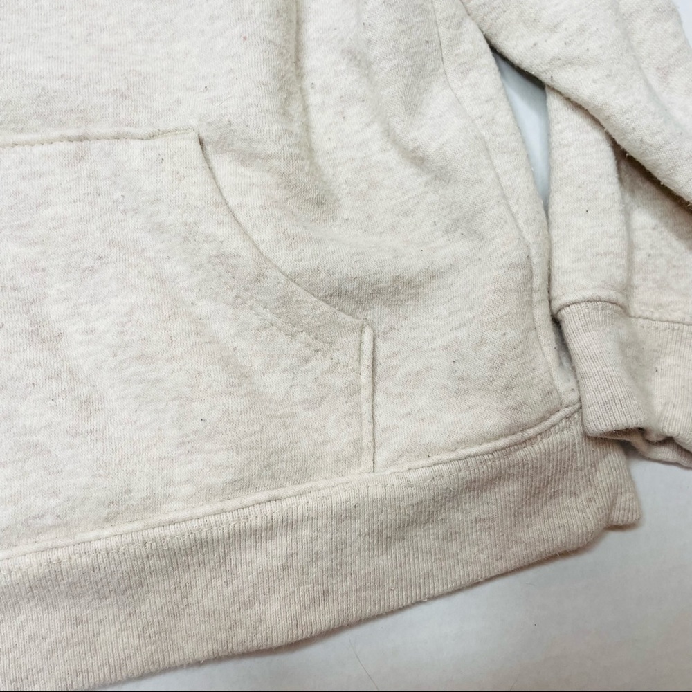 Gap Kids Logo Hoodie In Oatmeal And Rosey Pink - Picture 3 of 8